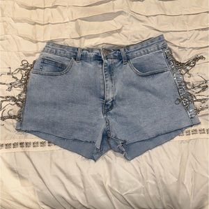 Rhinestone Shorts